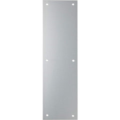 Rockwood - Push Plates; Type: Push Plate ; Overall Length (Inch): 16 ; Finish/Coating: Polished Brass; Clear Coat - Exact Tool & Supply