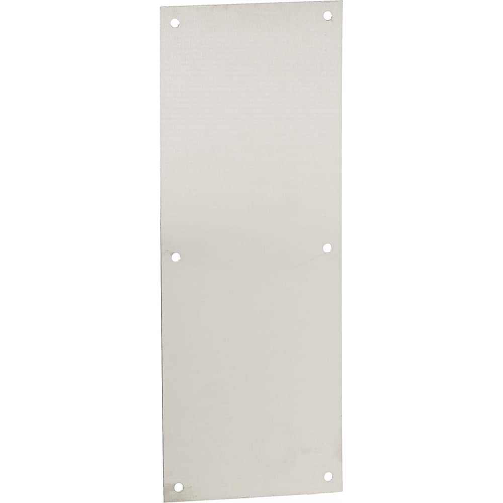 Rockwood - Push Plates; Type: Push Plate ; Overall Length (Inch): 16 ; Finish/Coating: Satin Stainless Steel - Exact Tool & Supply