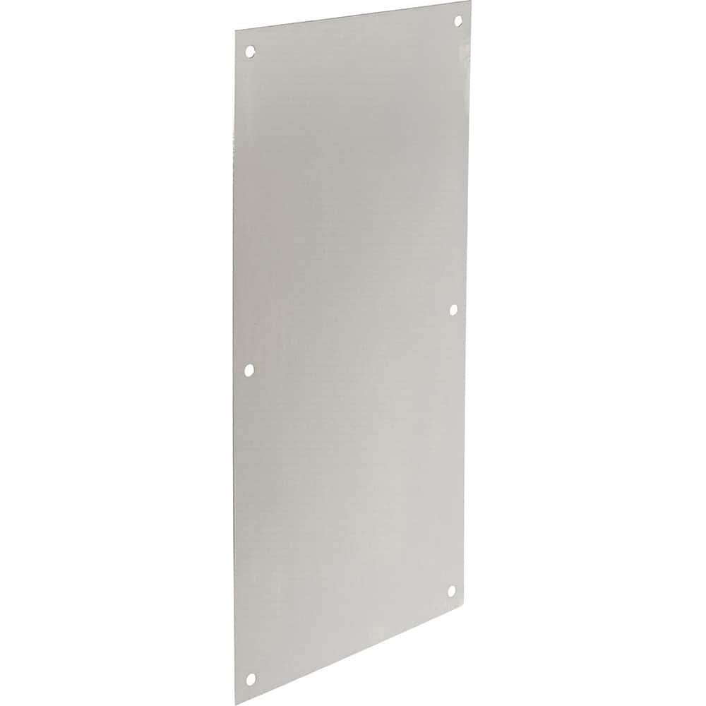 Rockwood - Push Plates; Type: Push Plate ; Overall Length (Inch): 16 ; Finish/Coating: Satin Stainless Steel - Exact Tool & Supply
