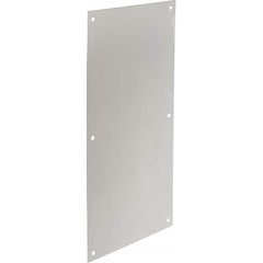 Rockwood - Push Plates; Type: Push Plate ; Overall Length (Inch): 16 ; Finish/Coating: Satin Stainless Steel - Exact Tool & Supply