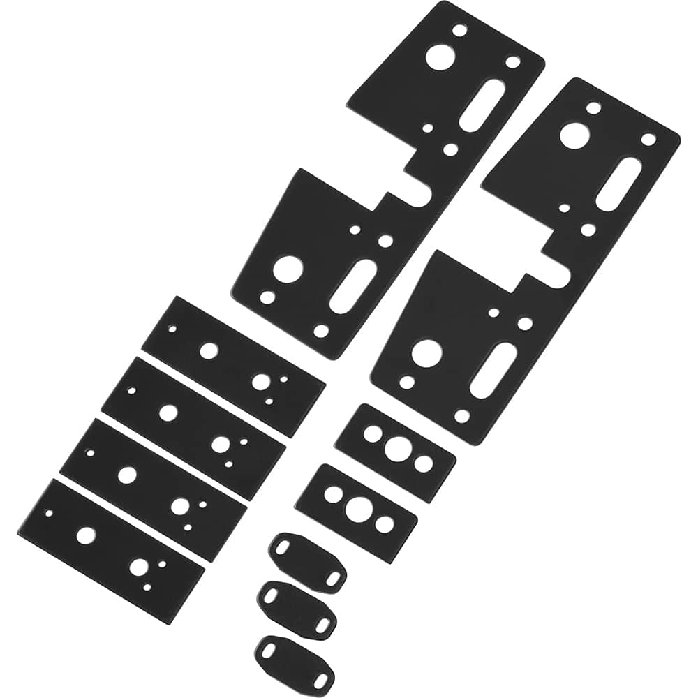 Yale - Trim; Type: Shim Kit ; Finish/Coating: Black; Painted - Exact Tool & Supply