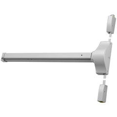 Yale - Vertical Bars; Type: Surface Vertical Rod Exit Device ; Rating: Fire Rated ; Hand: RH field reversible ; Finish/Coating: Aluminum Painted ; Minimum Door Width: 30 (Inch); Maximum Door Width: 36.000 (Inch) - Exact Tool & Supply