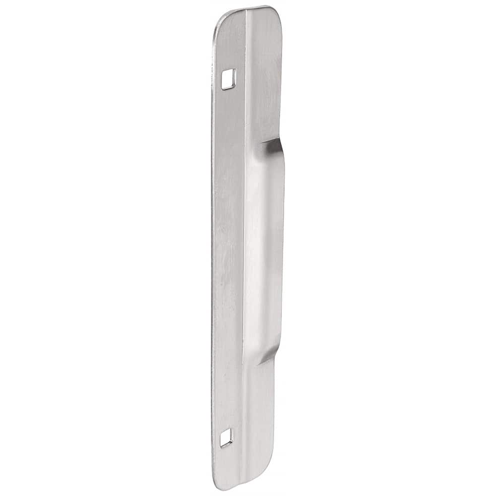 Rockwood - Latch Protectors; Type: Latch Protector ; Length (Inch): 10 ; Width (Inch): 1-1/2 ; Material: Steel; Stainless Steel ; Finish/Coating: Satin Stainless Steel - Exact Tool & Supply