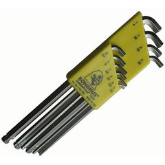 10PC STUBBY BALL END L-WRENCH SET - Exact Tool & Supply