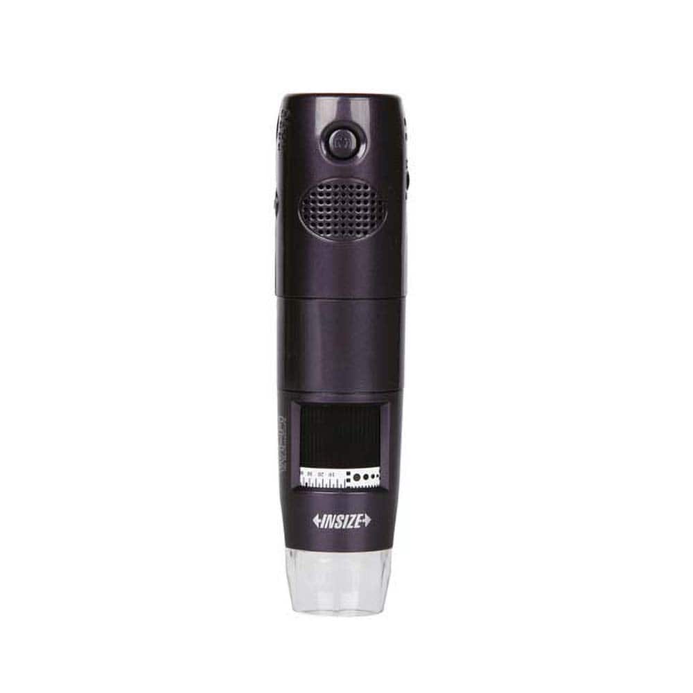Insize USA LLC - Microscopes; Microscope Type: Digital ; Minimum Magnification: 10x ; Maximum Magnification: 200x ; Light Source: LED - Exact Tool & Supply