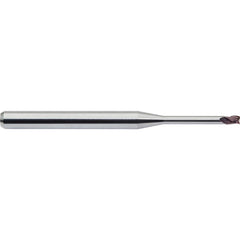 M.A. Ford - Square End Mills; Mill Diameter (Inch): 1/32 ; Mill Diameter (Decimal Inch): 0.0312 ; Number of Flutes: 3 ; Length of Cut (Inch): 0.470 ; Length of Cut (Decimal Inch): 0.0470 ; Material: Solid Carbide - Exact Tool & Supply