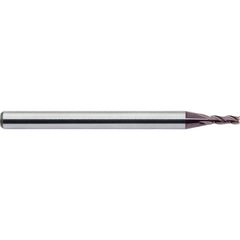 M.A. Ford - Square End Mills; Mill Diameter (Inch): 3/64 ; Mill Diameter (Decimal Inch): 0.0468 ; Number of Flutes: 3 ; Length of Cut (Inch): .0700 ; Length of Cut (Decimal Inch): 0.0700 ; Material: Solid Carbide - Exact Tool & Supply