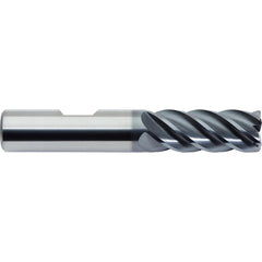 M.A. Ford - Corner Radius & Corner Chamfer End Mills; Mill Diameter (Inch): 1/4 ; Mill Diameter (Decimal Inch): 0.2500 ; End Type: Corner Radius ; Corner Radius (Inch): 0.06 ; Corner Radius (Decimal Inch): 0.06 ; Number of Flutes: 5 - Exact Tool & Supply