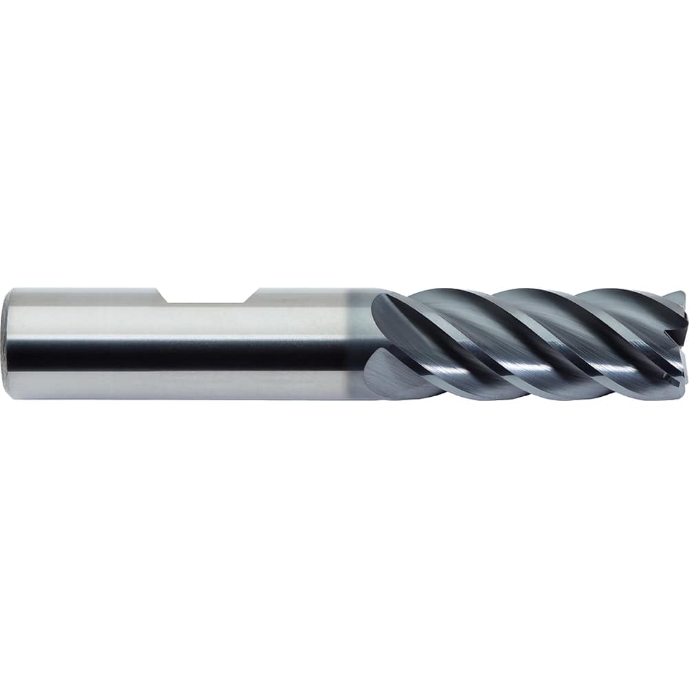 M.A. Ford - Corner Radius & Corner Chamfer End Mills; Mill Diameter (Inch): 3/4 ; Mill Diameter (Decimal Inch): 0.7500 ; End Type: Corner Radius ; Corner Radius (Inch): 0.015 ; Corner Radius (Decimal Inch): 0.015 ; Number of Flutes: 5 - Exact Tool & Supply