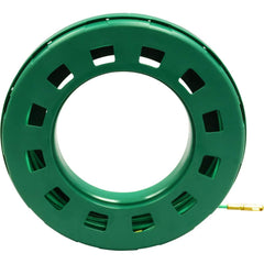 Greenlee - Fish Tape Accessories; Accessory Type: Replacement Fish Tape Reel ; Overall Length (Feet): 1 ; Overall Length (Decimal Inch): 12 ; For Use With: FTXF-50 ; Material: Fiberglass - Exact Tool & Supply