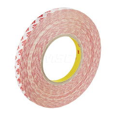3M - Double Sided Tape; Material Family: Polyester Film ; Length Range: 36 yd. - Exact Tool & Supply
