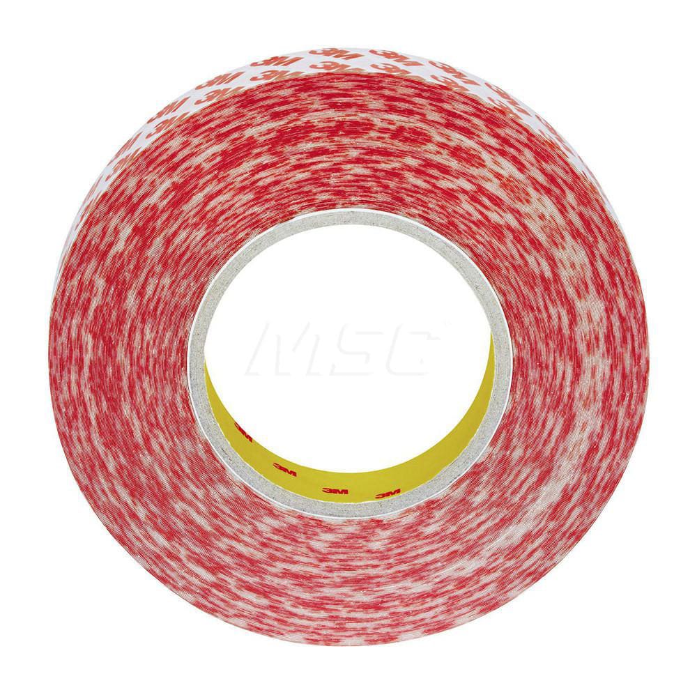 3M - Double Sided Tape; Material Family: Polyester Film ; Length Range: 36 yd. - Exact Tool & Supply
