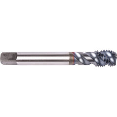 No.10 24 3 Flute Union Butterfield HSS-PM TiCN Applix UNC Machine Tap Spiral Flute 50 DIN/ANSI E-code # 1676AP10X24 - Exact Tool & Supply