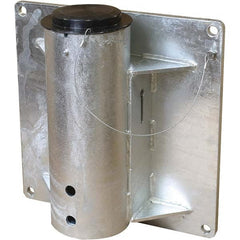 THERN - Davit Crane Bases Base Type: Wall Mount Base Finish/Coating: Galvanized - Exact Tool & Supply