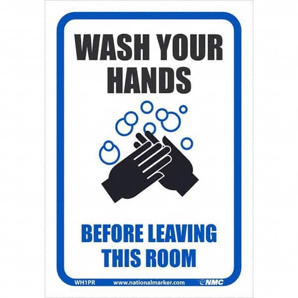 NMC - Safety & Facility Labels Message Type: Restroom, Janitorial & Housekeeping Header: None - Exact Tool & Supply