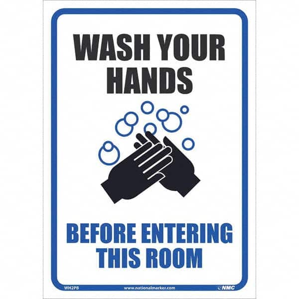 NMC - Safety & Facility Labels Message Type: Restroom, Janitorial & Housekeeping Header: None - Exact Tool & Supply