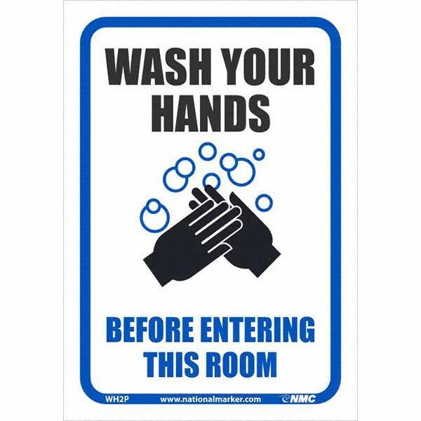 NMC - Safety & Facility Labels Message Type: Restroom, Janitorial & Housekeeping Header: None - Exact Tool & Supply