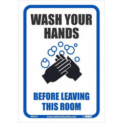 NMC - Safety & Facility Labels Message Type: Restroom, Janitorial & Housekeeping Header: None - Exact Tool & Supply