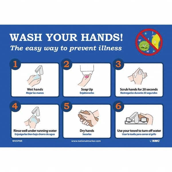 NMC - Safety & Facility Labels Message Type: Restroom, Janitorial & Housekeeping Header: None - Exact Tool & Supply