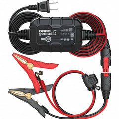 Noco - Automotive Battery Chargers & Jump Starters; Type: Automatic Charger/Maintainer ; Amperage Rating: 5.0 ; Starter Amperage: 0.5 ; Voltage: 100-240 VAC ; Battery Size Group: 6 and 12 Volt - Exact Tool & Supply