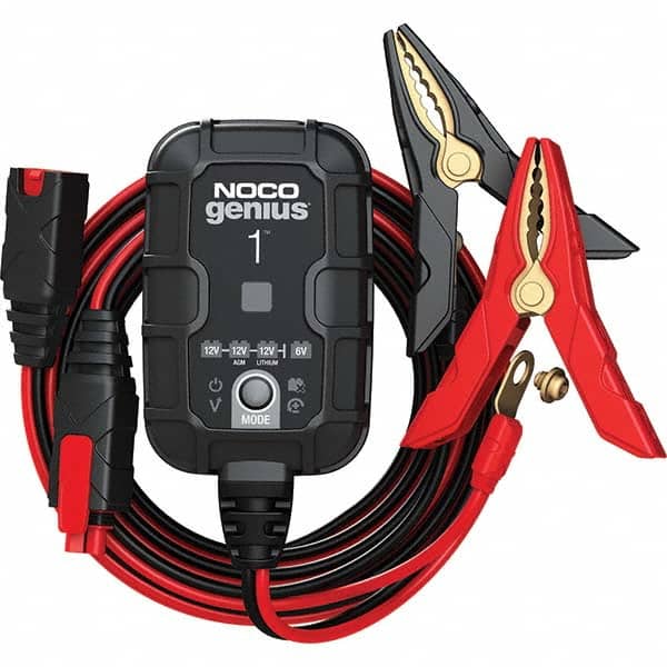 Noco - Automotive Battery Chargers & Jump Starters Type: Automatic Charger/Maintainer Amperage Rating: 1.0 - Exact Tool & Supply