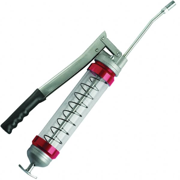 Plews & Edelman - Grease Guns Type: Lever Grease Gun with 3-Way Loading Capacity (oz.): 14 (Cartridge) - Exact Tool & Supply