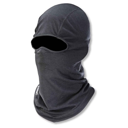 6824 Black Wool Blend Balaclava - Exact Tool & Supply