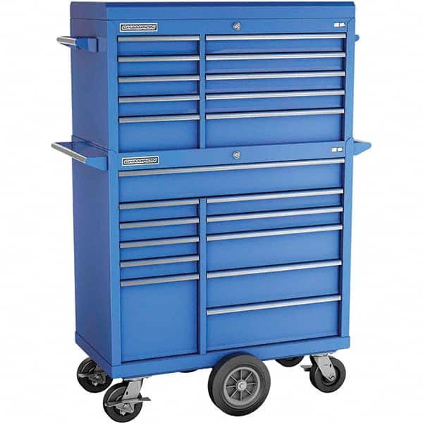 Champion Tool Storage - Tool Storage Combos & Systems Type: Top Chest/Roller Cabinet Combo Drawers Range: 16 Drawers or More - Exact Tool & Supply