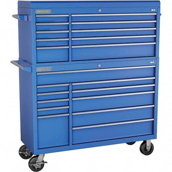 Champion Tool Storage - Tool Storage Combos & Systems Type: Top Chest/Roller Cabinet Combo Drawers Range: 16 Drawers or More - Exact Tool & Supply