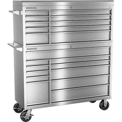 Champion Tool Storage - Tool Storage Combos & Systems Type: Top Chest/Roller Cabinet Combo Drawers Range: 16 Drawers or More - Exact Tool & Supply