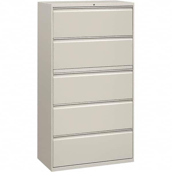 ALERA - File Cabinets & Accessories Type: Lateral Files Number of Drawers: 5 - Exact Tool & Supply
