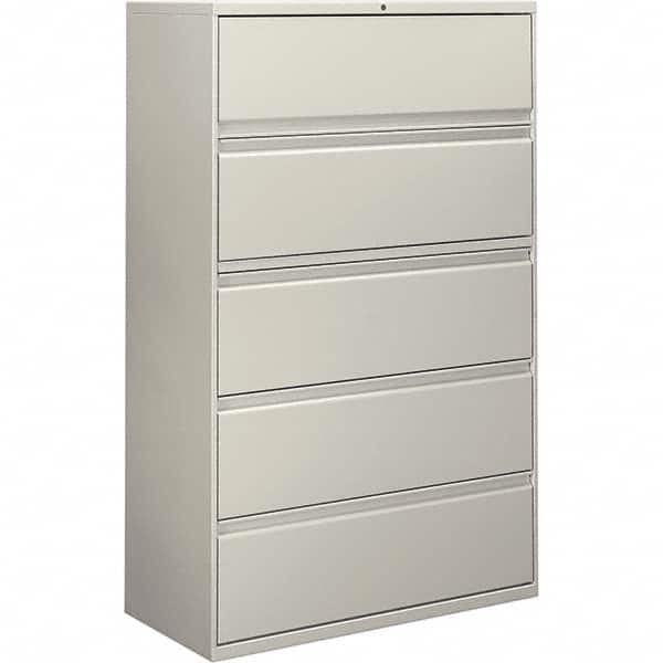 ALERA - File Cabinets & Accessories Type: Lateral Files Number of Drawers: 5 - Exact Tool & Supply