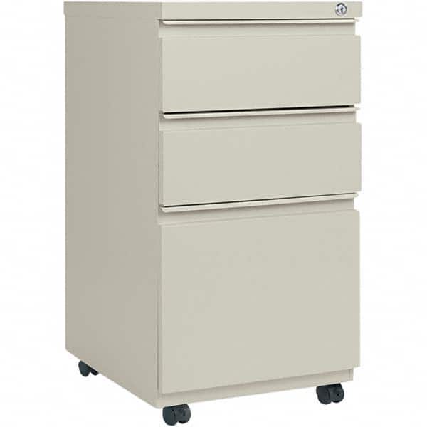 ALERA - File Cabinets & Accessories Type: Pedestal Number of Drawers: 3 - Exact Tool & Supply