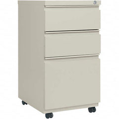 ALERA - File Cabinets & Accessories Type: Pedestal Number of Drawers: 3 - Exact Tool & Supply