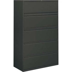 ALERA - File Cabinets & Accessories Type: Lateral Files Number of Drawers: 5 - Exact Tool & Supply