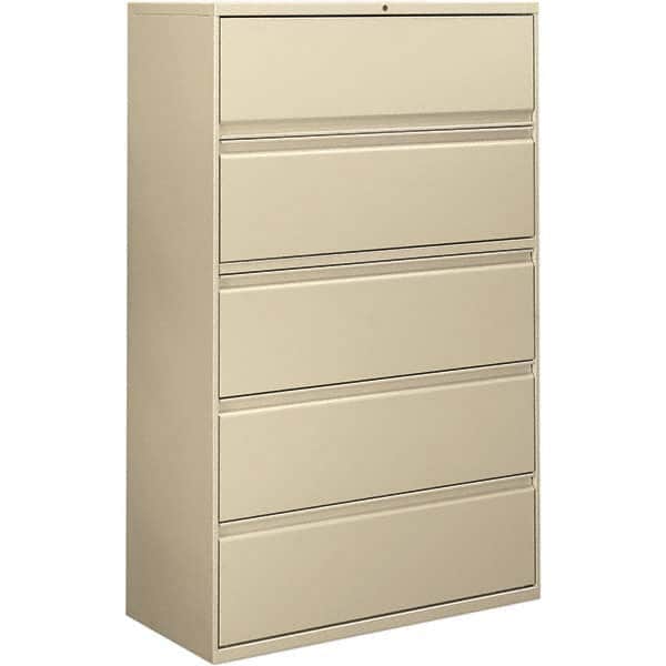 ALERA - File Cabinets & Accessories Type: Lateral Files Number of Drawers: 5 - Exact Tool & Supply