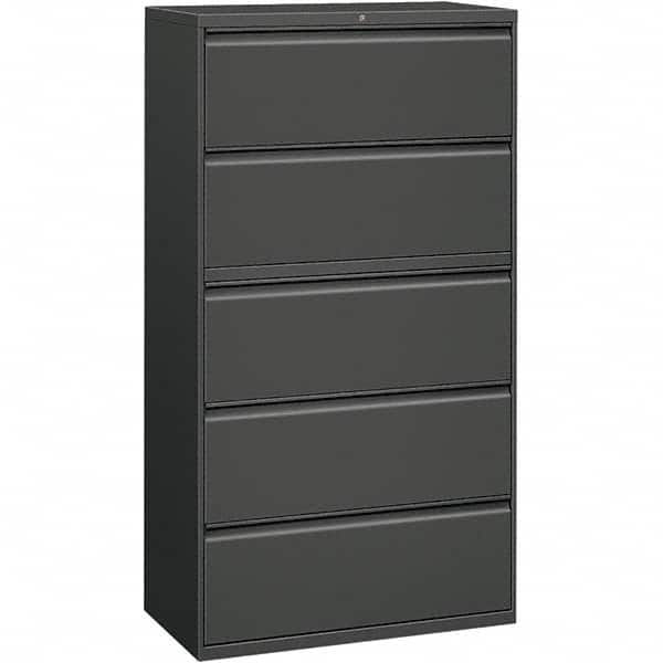 ALERA - File Cabinets & Accessories Type: Lateral Files Number of Drawers: 5 - Exact Tool & Supply