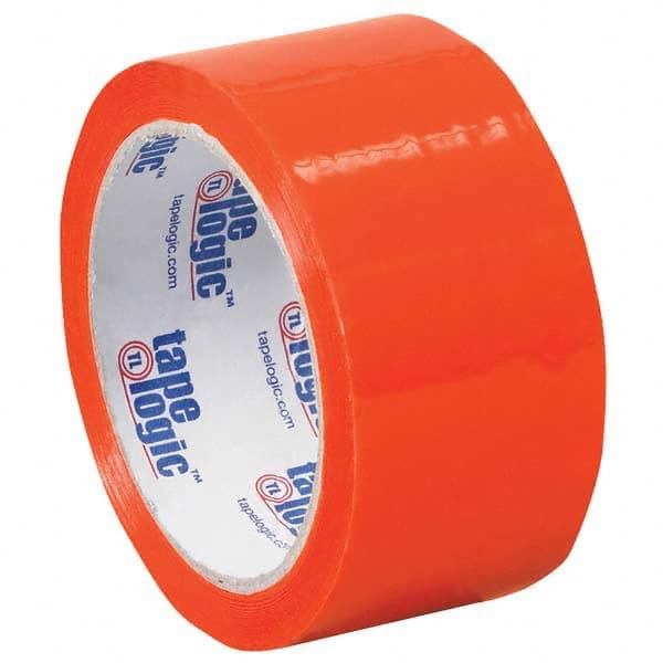 Tape Logic - Pack of (18) 55 Yd Rolls 2" Orange Box Sealing & Label Protection Tape - Exact Tool & Supply