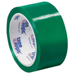 Tape Logic - Pack of (18) 55 Yd Rolls 2" Green Box Sealing & Label Protection Tape - Exact Tool & Supply