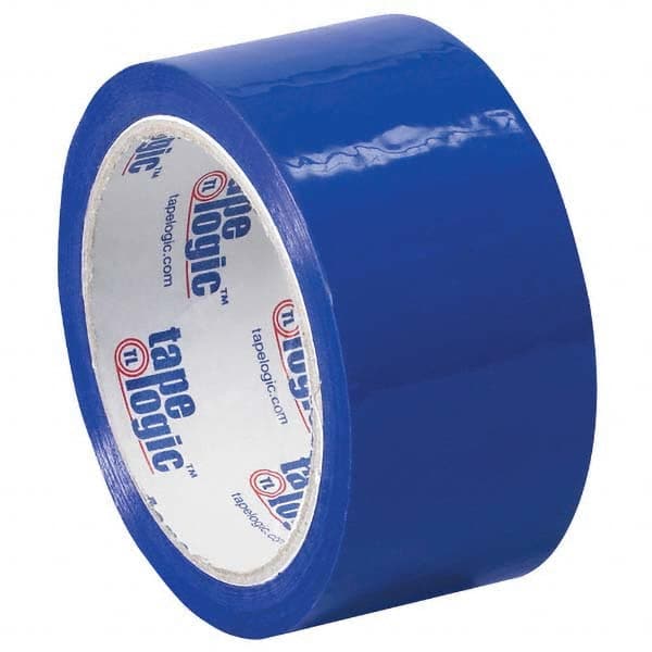 Tape Logic - Pack of (18) 55 Yd Rolls 2" Blue Box Sealing & Label Protection Tape - Exact Tool & Supply
