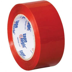 Tape Logic - Pack of (18) 110 Yd Rolls 2" Red Box Sealing & Label Protection Tape - Exact Tool & Supply