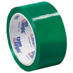 Tape Logic - Pack of (6) 55 Yd Rolls 2" Green Box Sealing & Label Protection Tape - Exact Tool & Supply