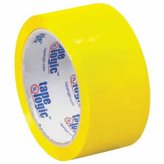 Tape Logic - Pack of (6) 55 Yd Rolls 2" Yellow Box Sealing & Label Protection Tape - Exact Tool & Supply