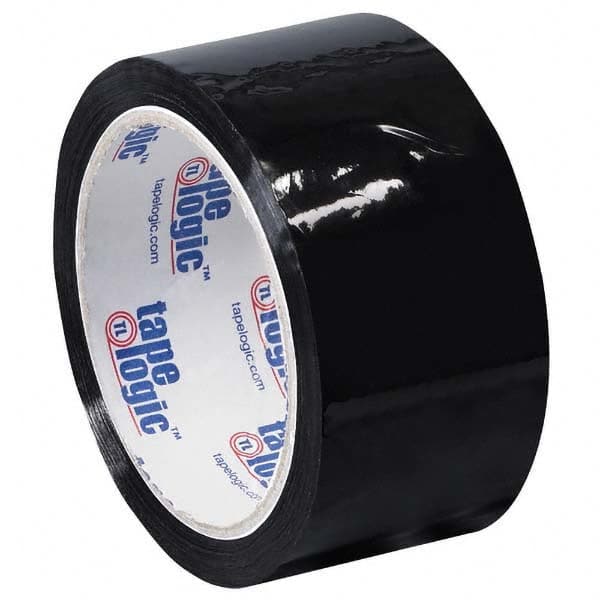 Tape Logic - Pack of (18) 55 Yd Rolls 2" Yd Black Box Sealing & Label Protection Tape - Exact Tool & Supply
