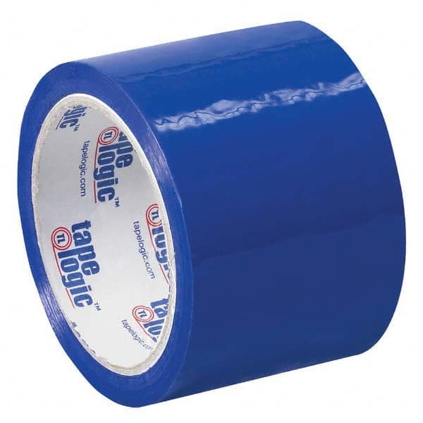 Tape Logic - Pack of (6) 55 Yd Rolls 3" Blue Box Sealing & Label Protection Tape - Exact Tool & Supply