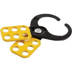 Brady - Lockout Hasps Hasp Type: Scissor-Action Jaw Type: Single Jaw - Exact Tool & Supply