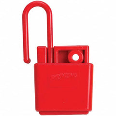 Brady - Lockout Hasps Hasp Type: Snap-On Jaw Type: Single Jaw - Exact Tool & Supply