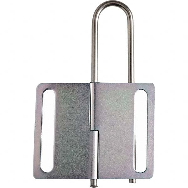 Brady - Lockout Hasps Hasp Type: Hinged Jaw Type: Single Jaw - Exact Tool & Supply