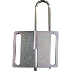 Brady - Lockout Hasps Hasp Type: Hinged Jaw Type: Single Jaw - Exact Tool & Supply