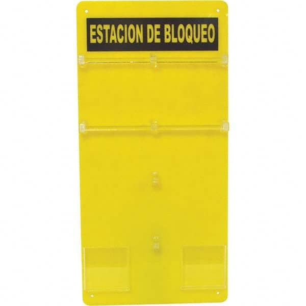 Brady - Empty Acrylic Padlock Station - Exact Tool & Supply